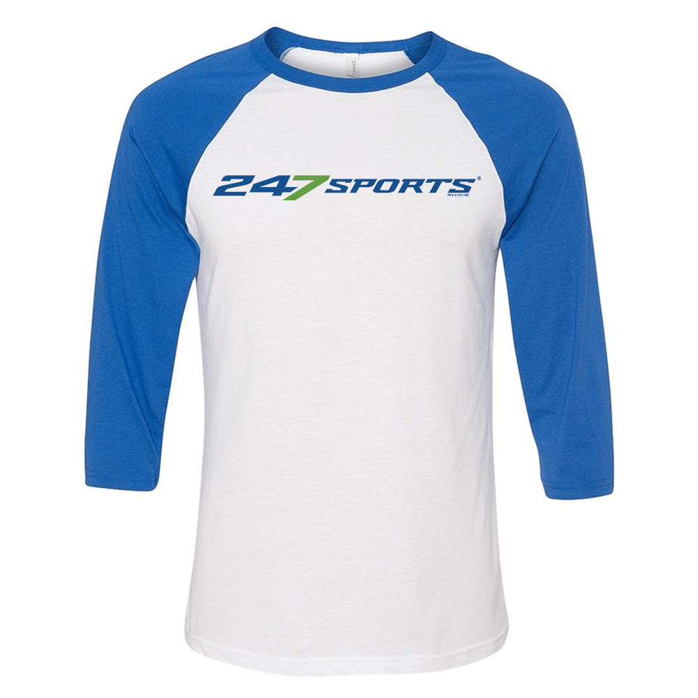 247 Sports Logo 3/4 Sleeve Baseball T - Shirt - Paramount Shop