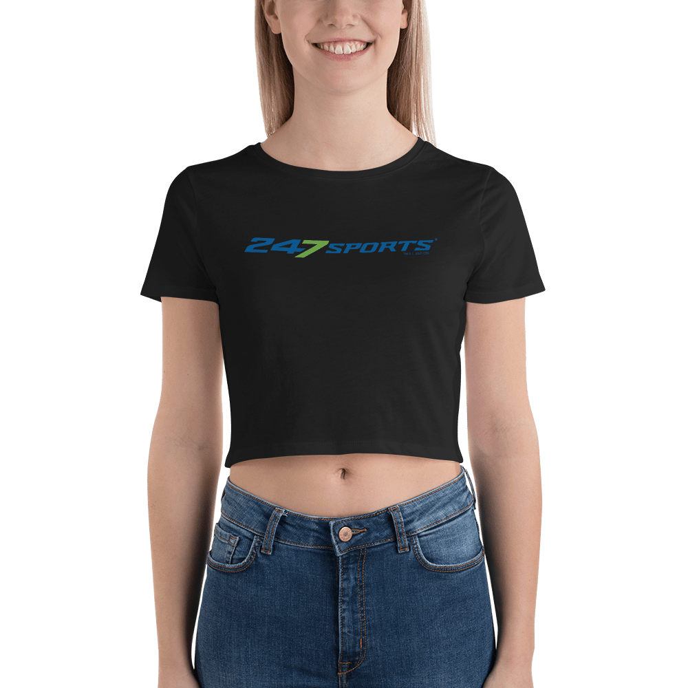 247 Sports Logo Women s Crop Top Paramount Shop