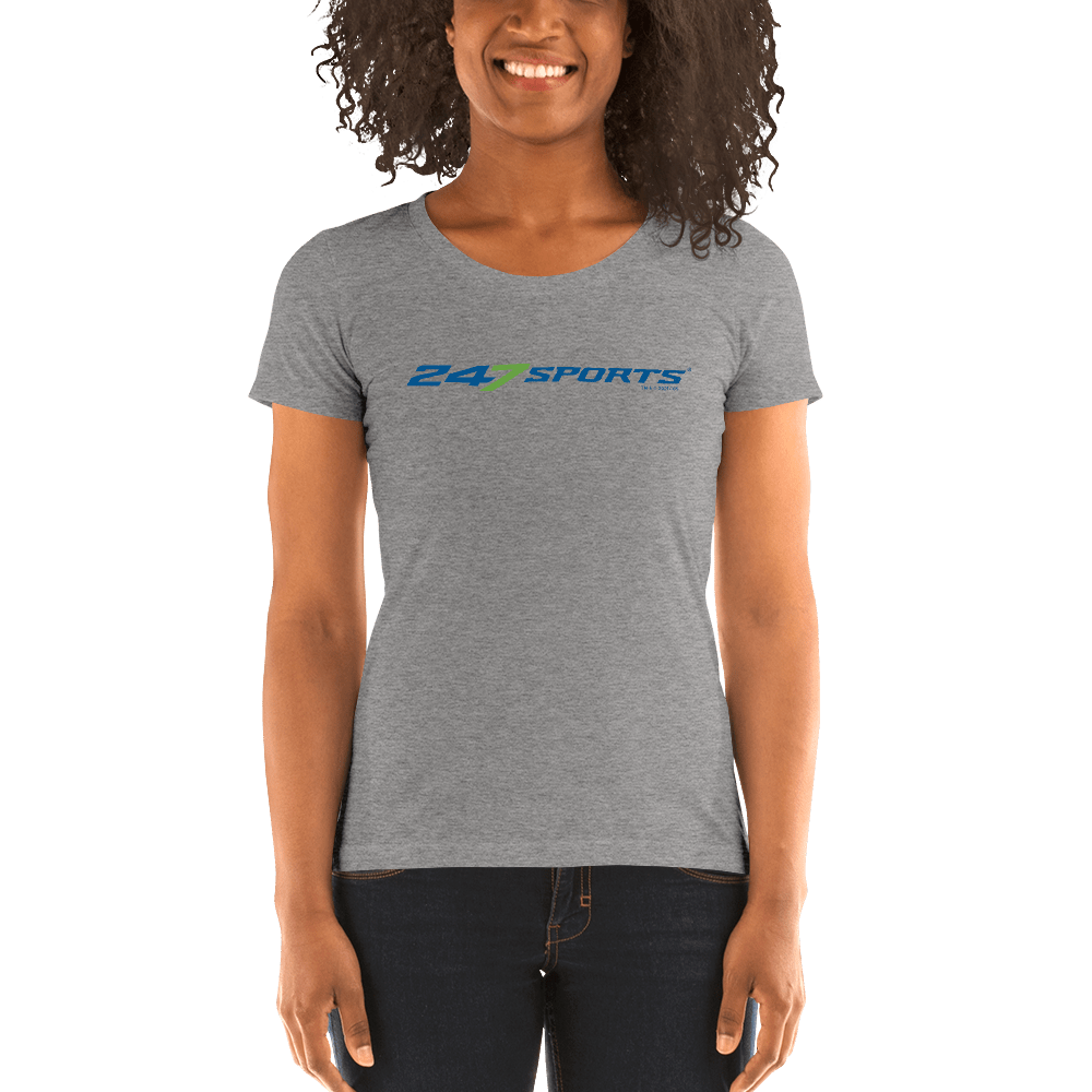 247 Sports Primary Logo Women's Tri - Blend Short Sleeve T - Shirt - Paramount Shop