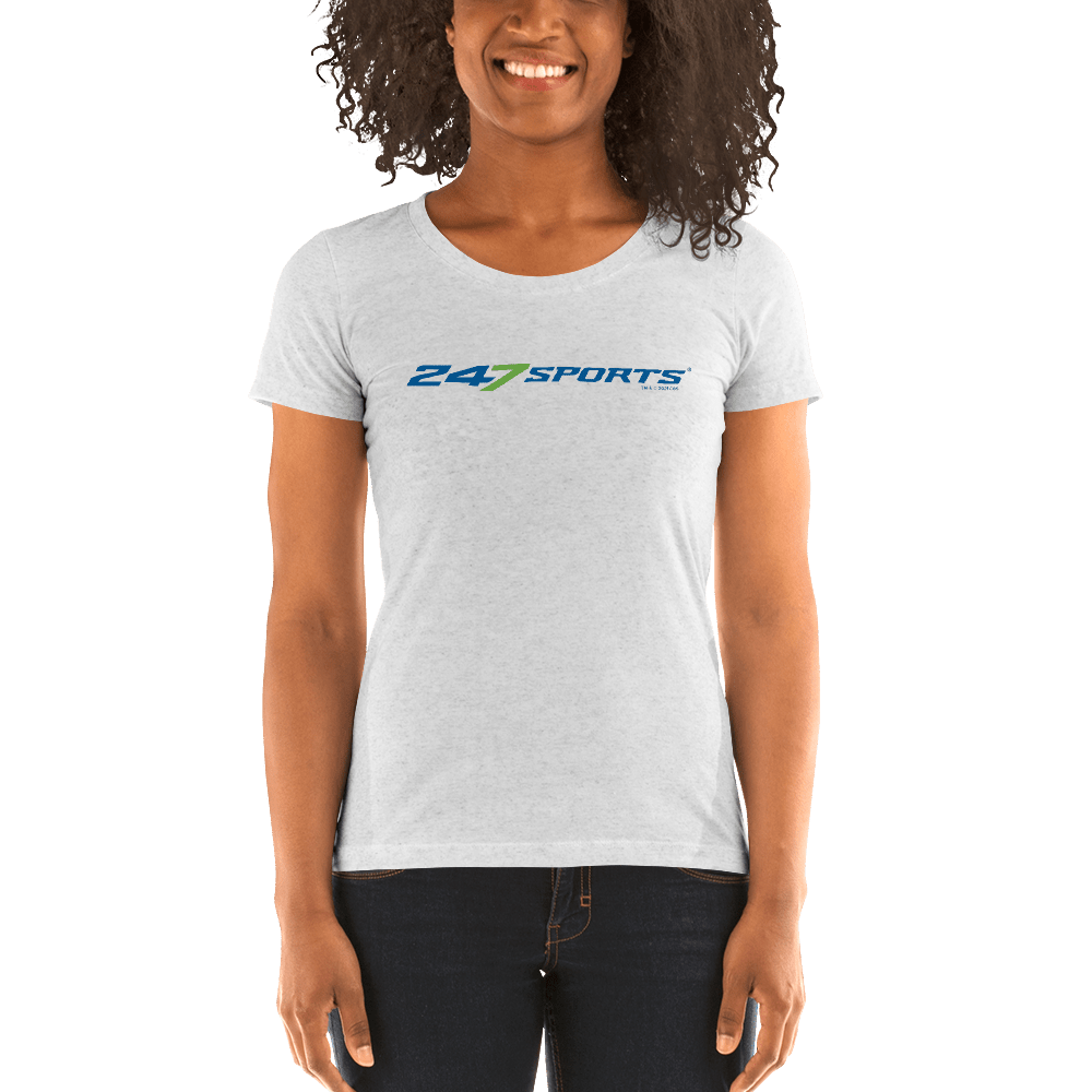 247 Sports Primary Logo Women's Tri - Blend Short Sleeve T - Shirt - Paramount Shop