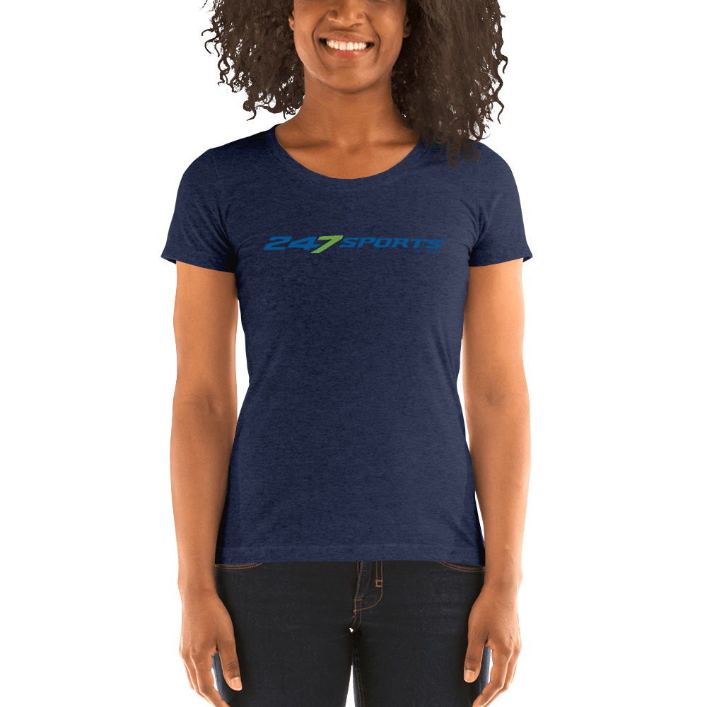 247 Sports Primary Logo Women's Tri - Blend Short Sleeve T - Shirt - Paramount Shop