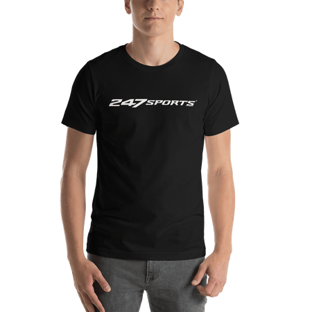 247Sports Logo White Adult Short Sleeve T - Shirt - Paramount Shop