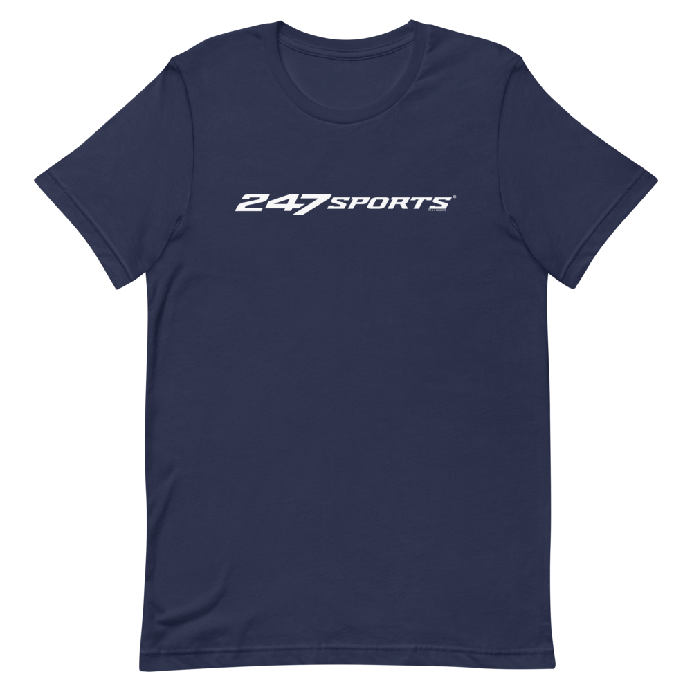 247Sports Logo White Adult Short Sleeve T - Shirt - Paramount Shop
