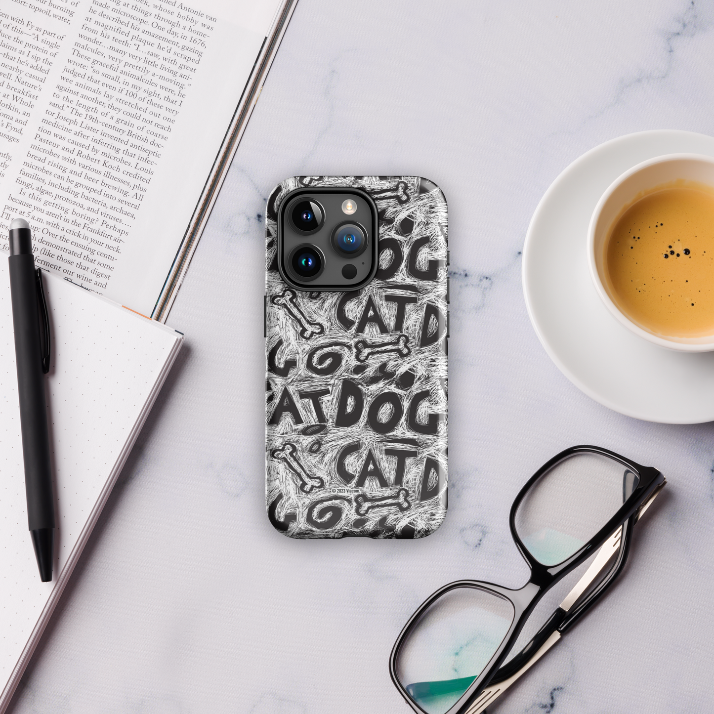 CatDog Scratch Pattern Tough Case for iPhone - Paramount Shop