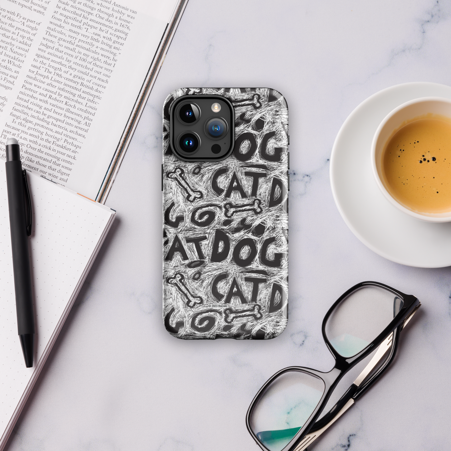 CatDog Scratch Pattern Tough Case for iPhone - Paramount Shop