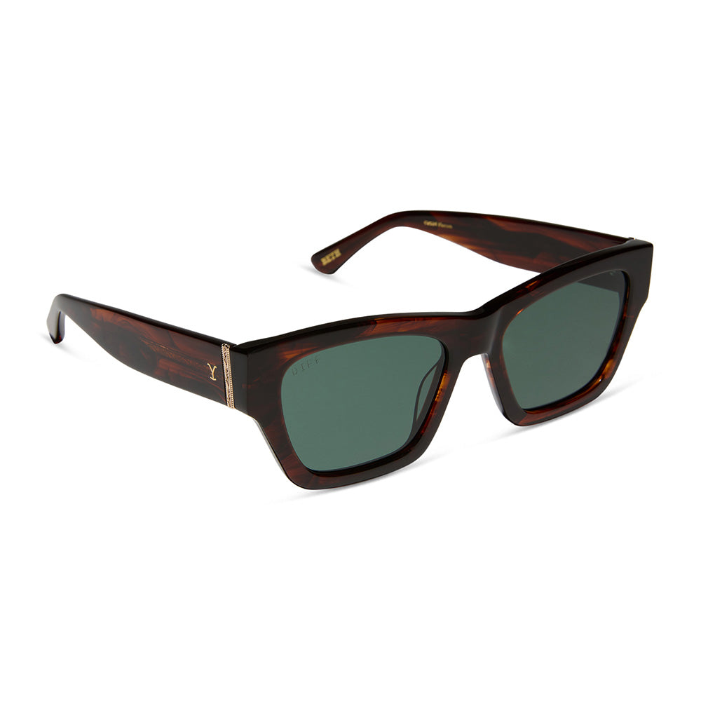 Yellowstone Beth Dutton II Sequoia Tortoise DIFF Sunglasses