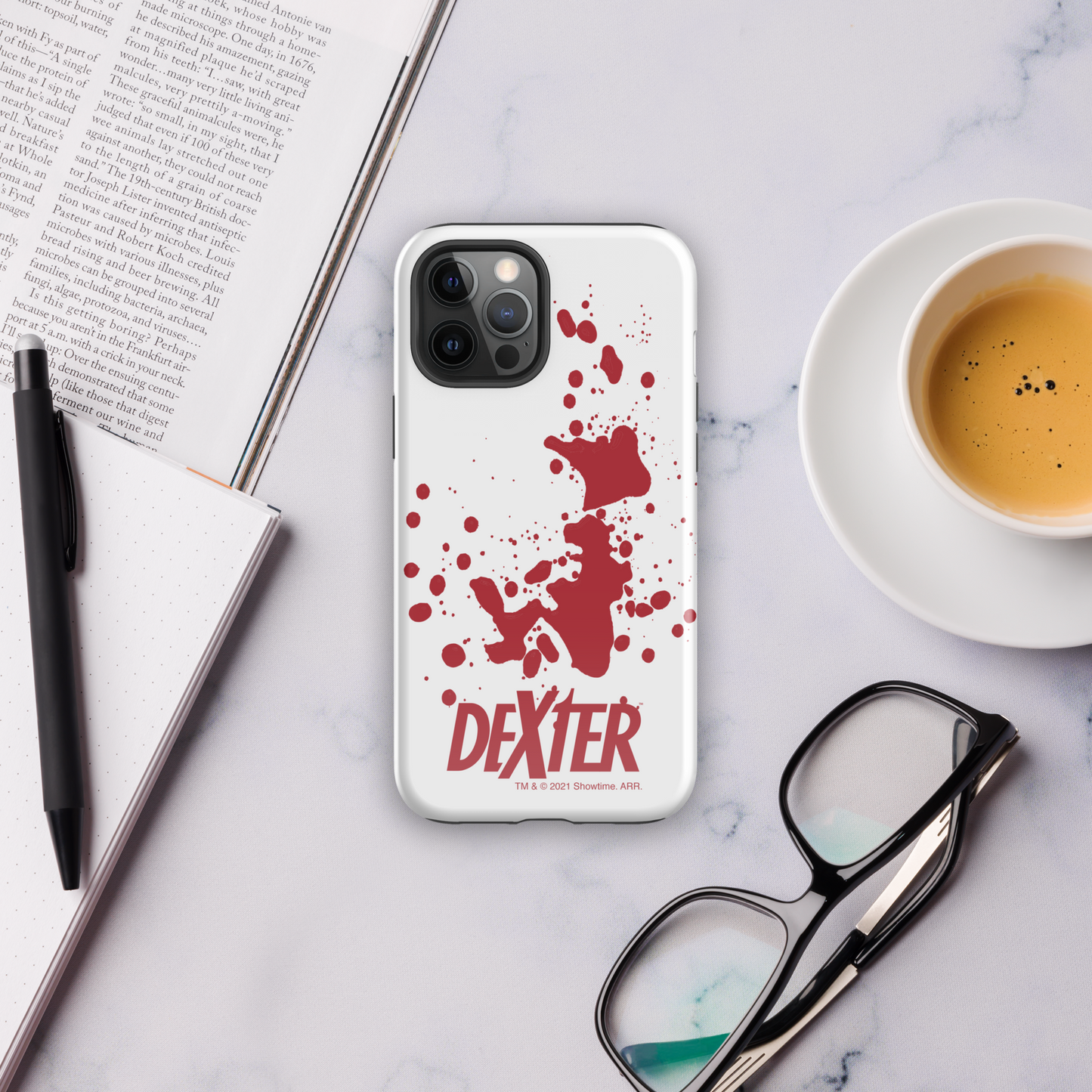 Dexter Logo Funda resistente para iPhone