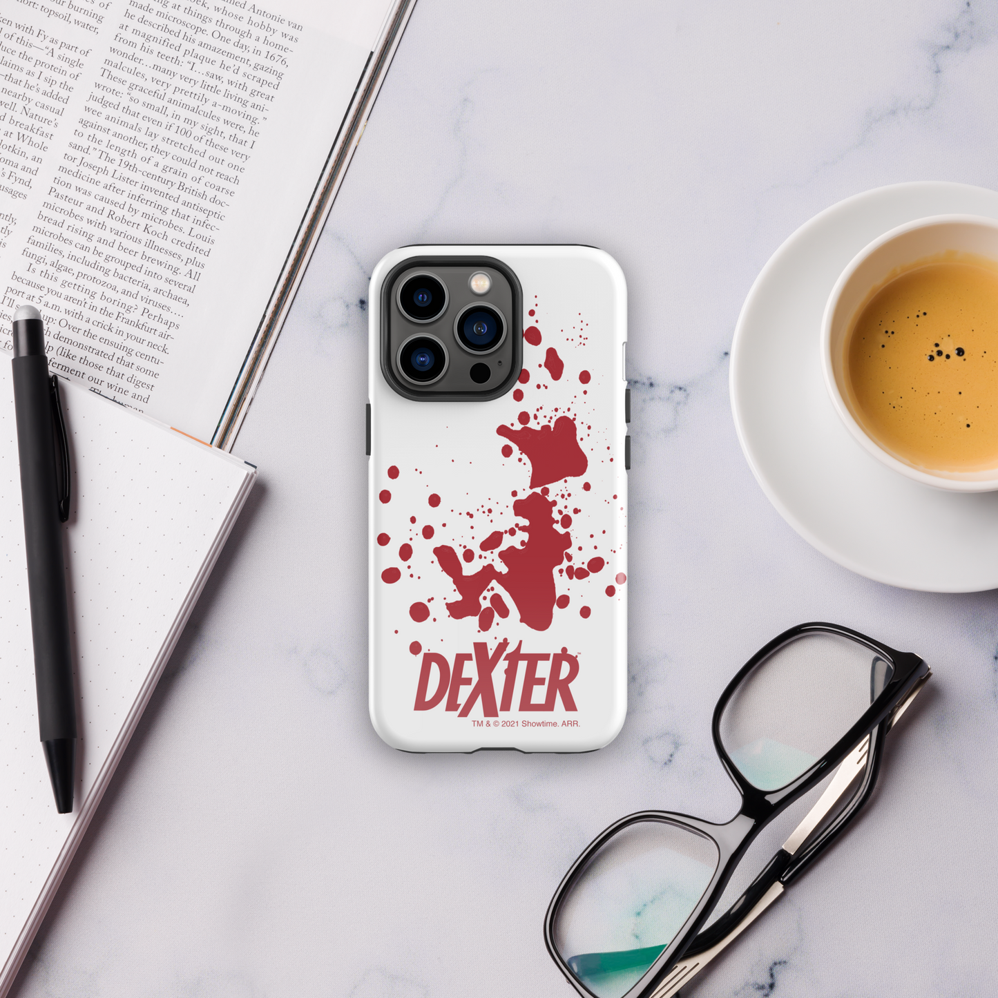 Dexter Logo Funda resistente para iPhone
