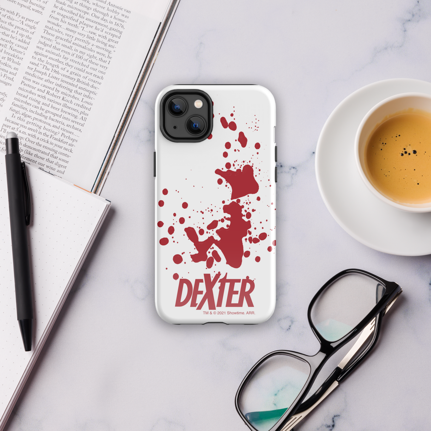 Dexter Logo Funda resistente para iPhone