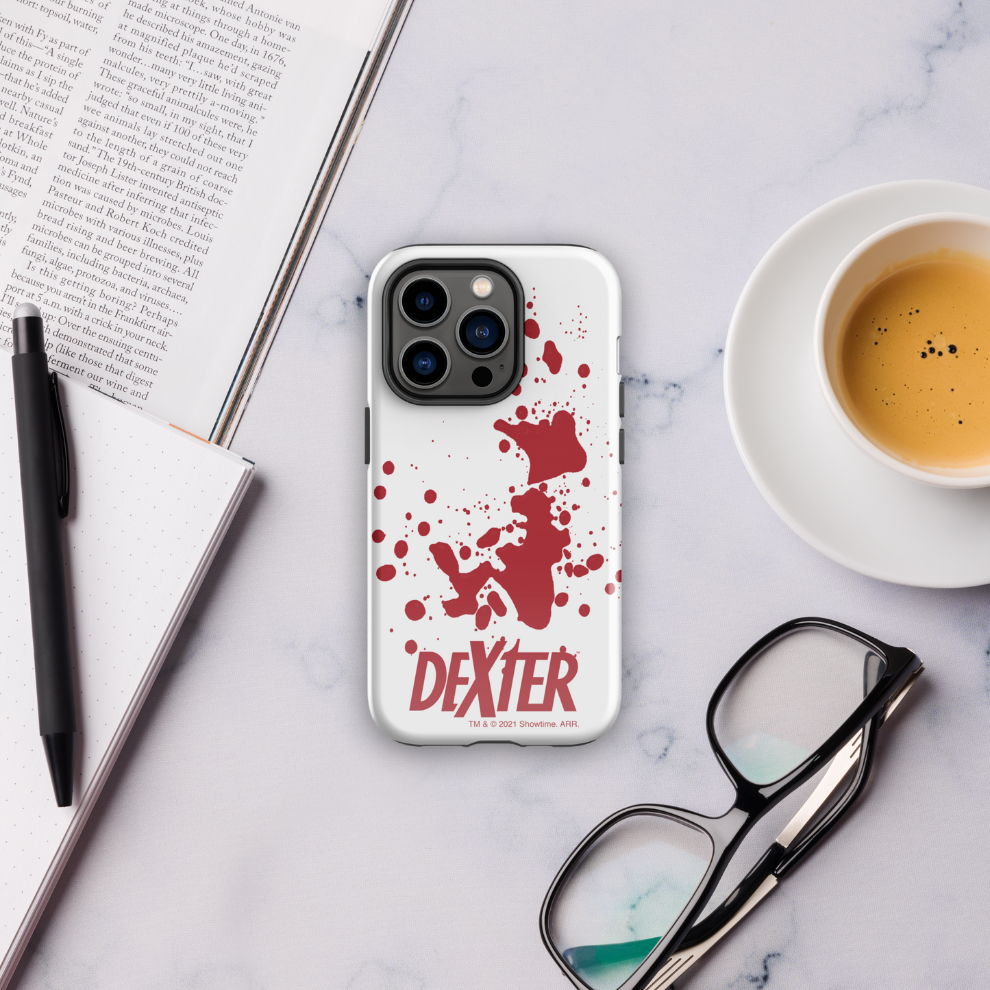 Dexter Logo Funda resistente para iPhone