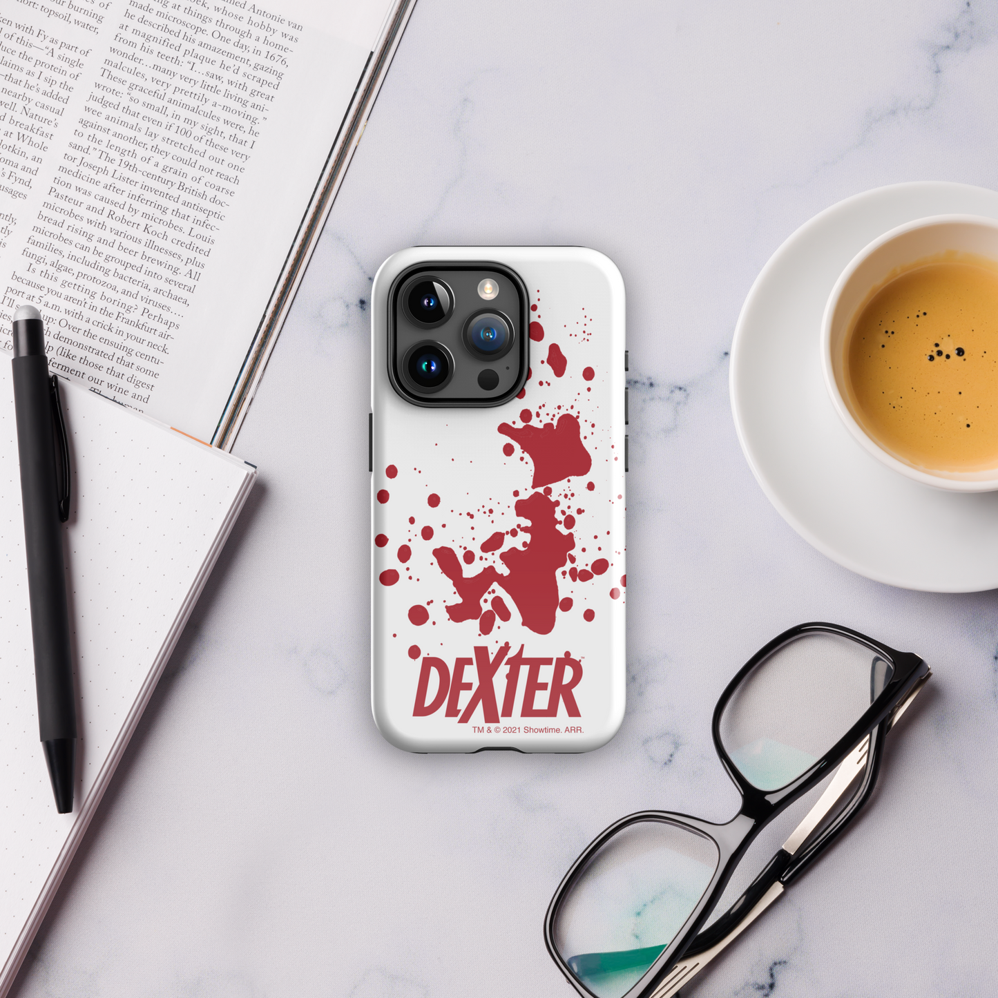 Dexter Logo Funda resistente para iPhone