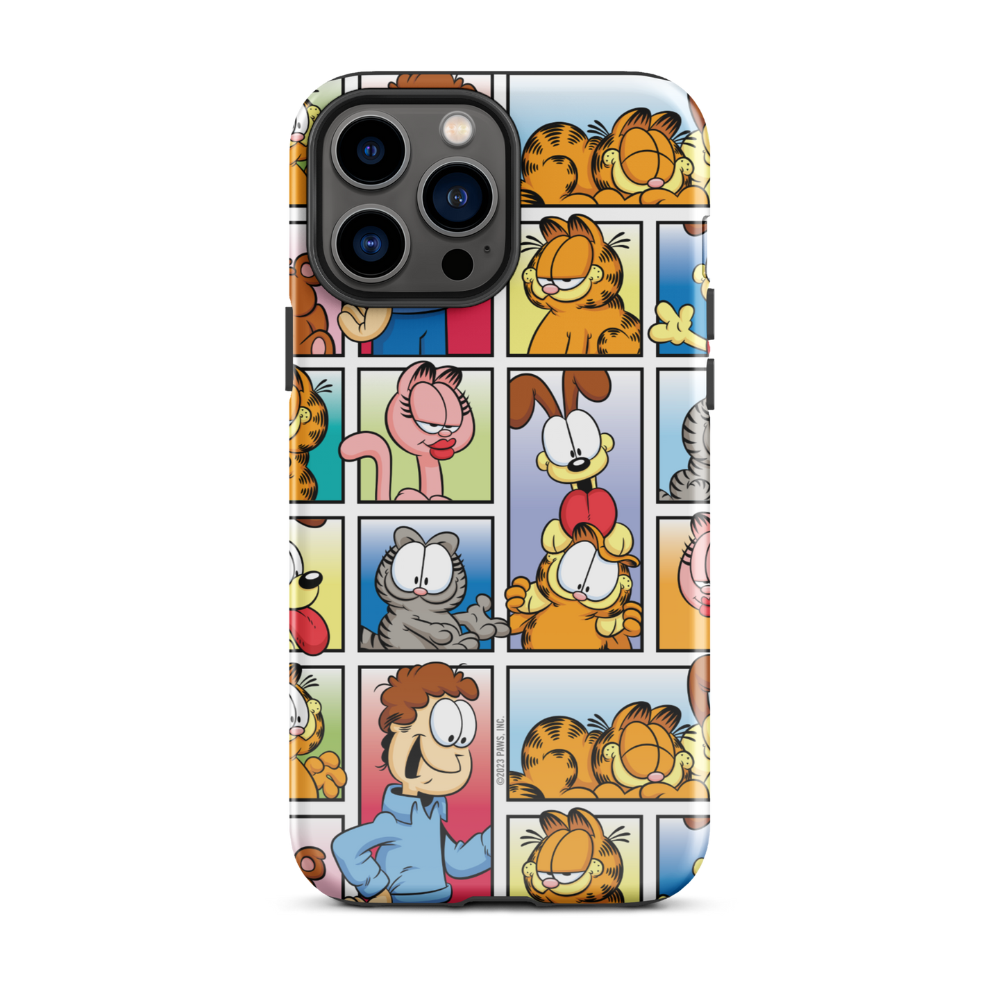Garfield Funda resistente para iPhone con personajes de cómic