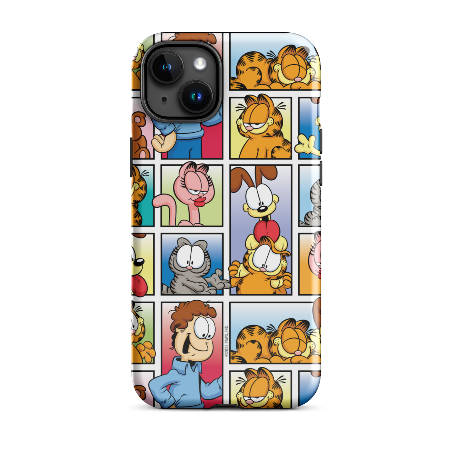 Garfield Funda resistente para iPhone con personajes de cómic