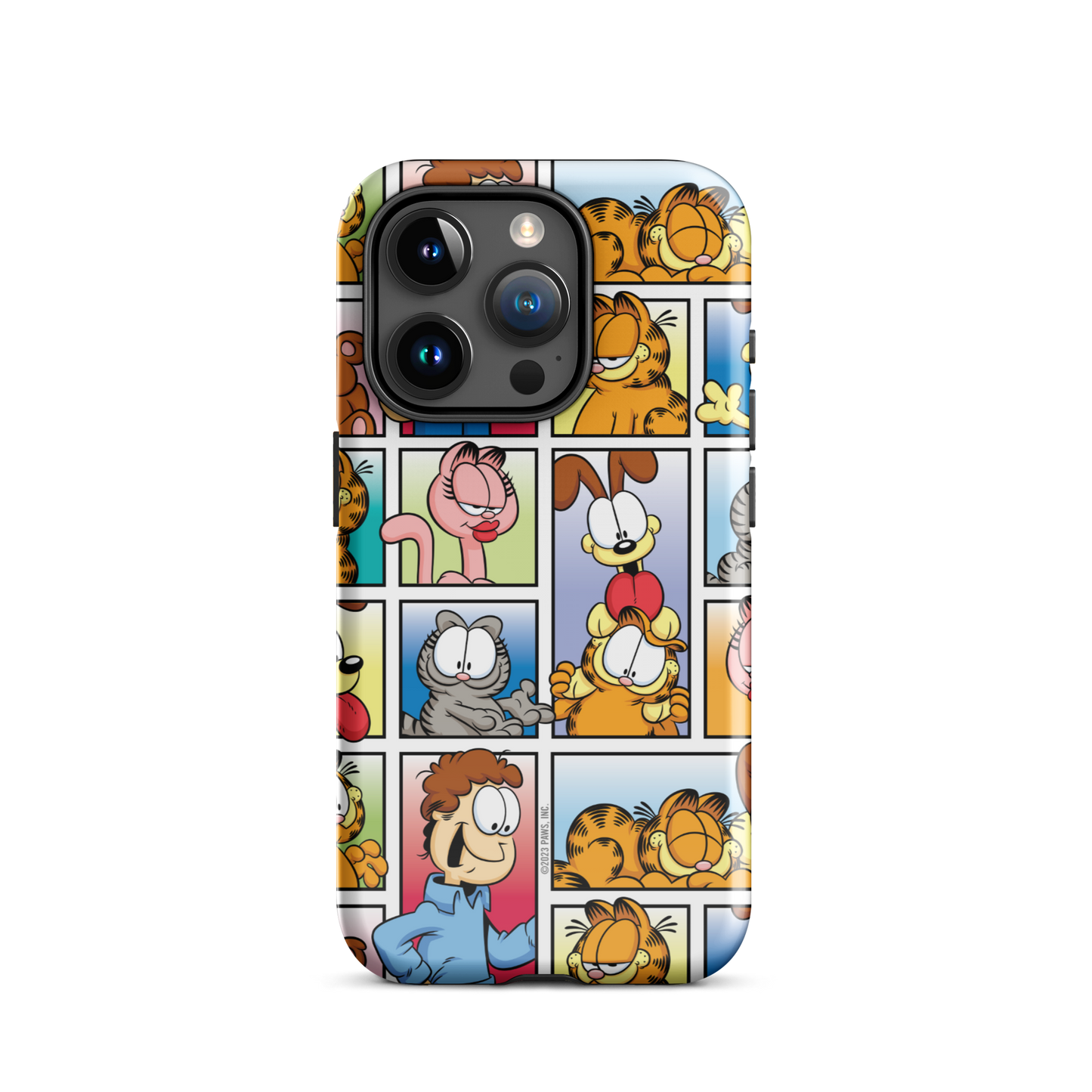 Garfield Funda resistente para iPhone con personajes de cómic
