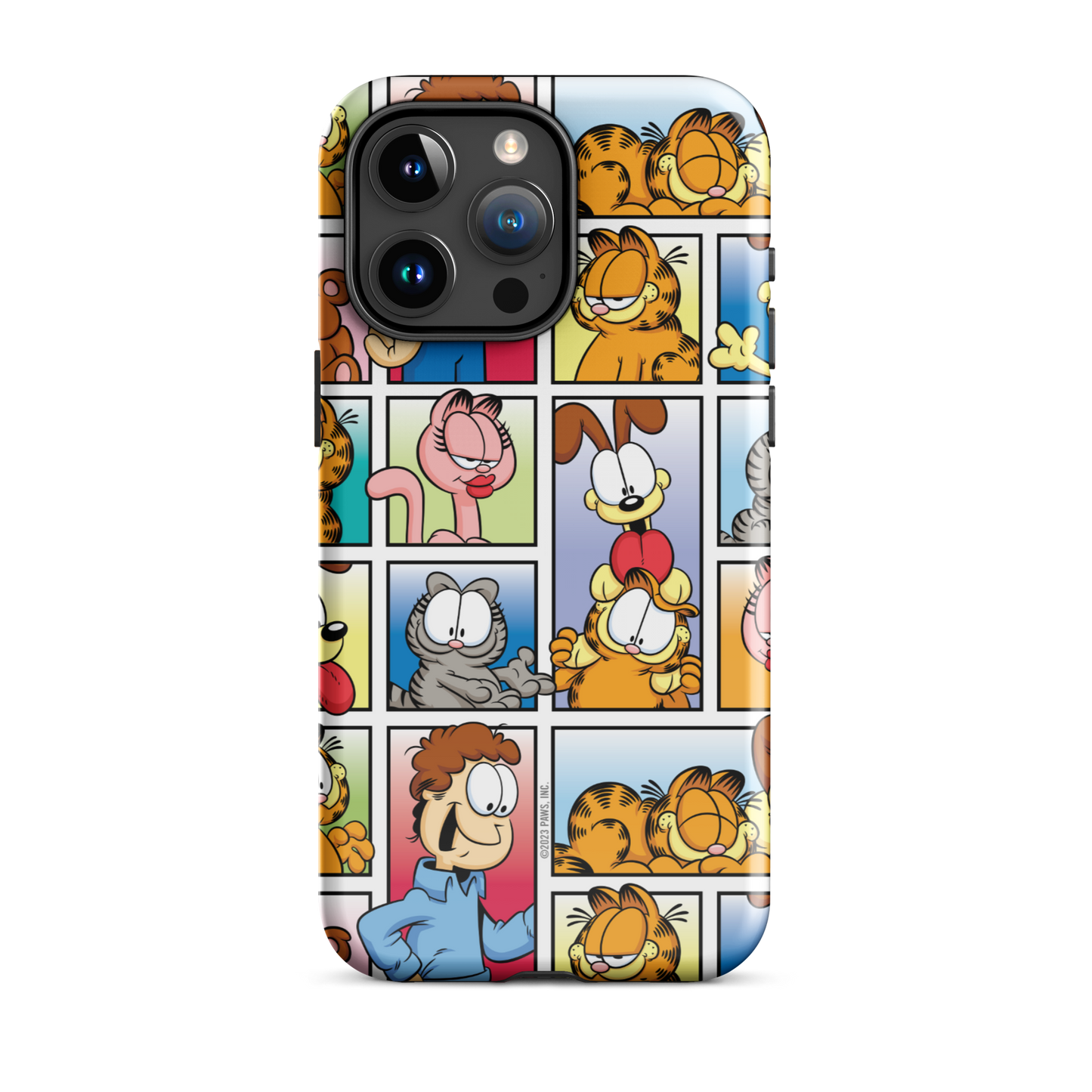 Garfield Funda resistente para iPhone con personajes de cómic
