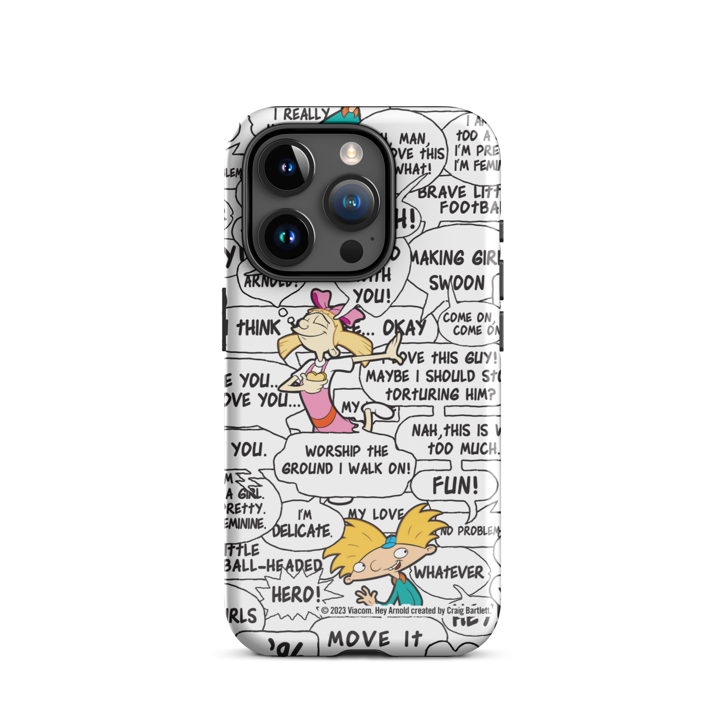 Hey Arnold! Comic Tough Phone Case - iPhone - Paramount Shop