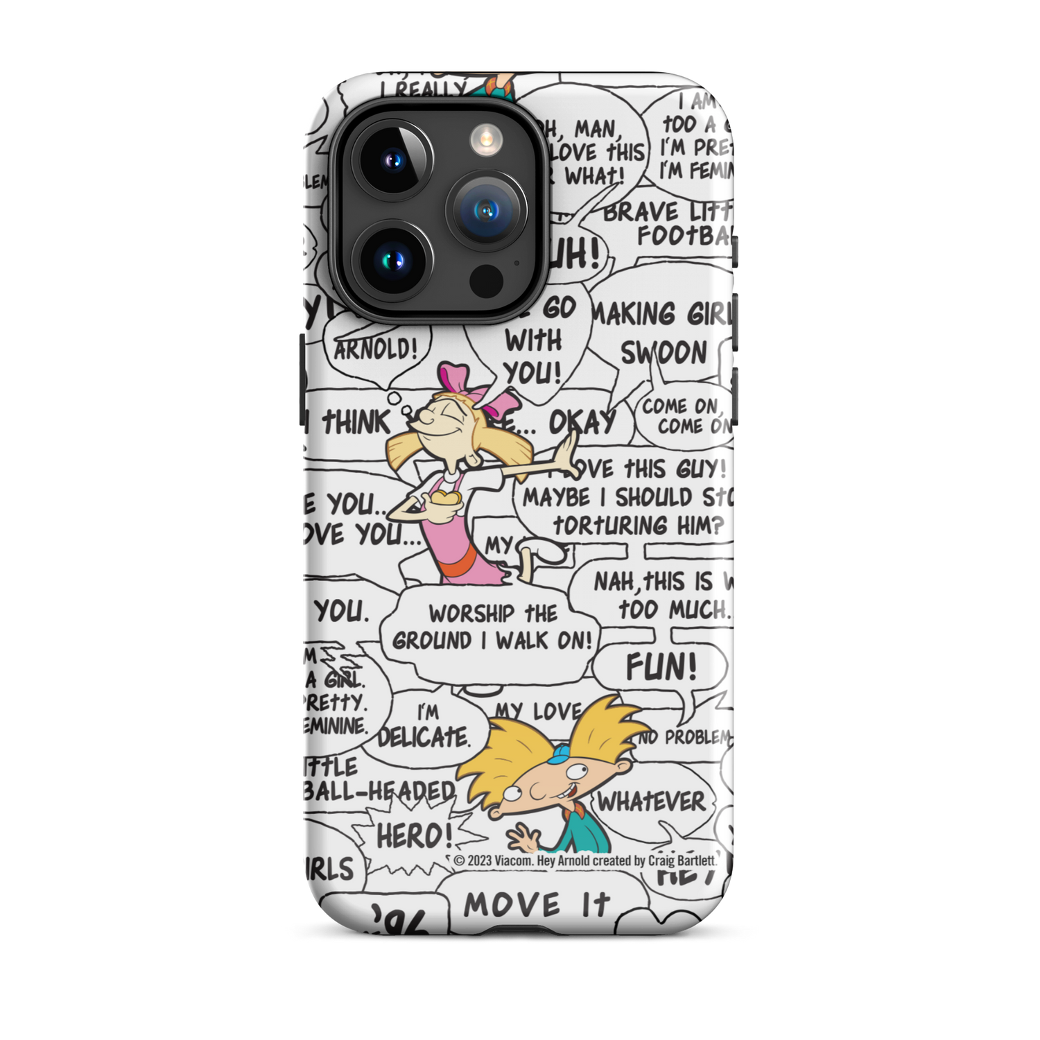 Hey Arnold! Comic Tough Phone Case - iPhone - Paramount Shop