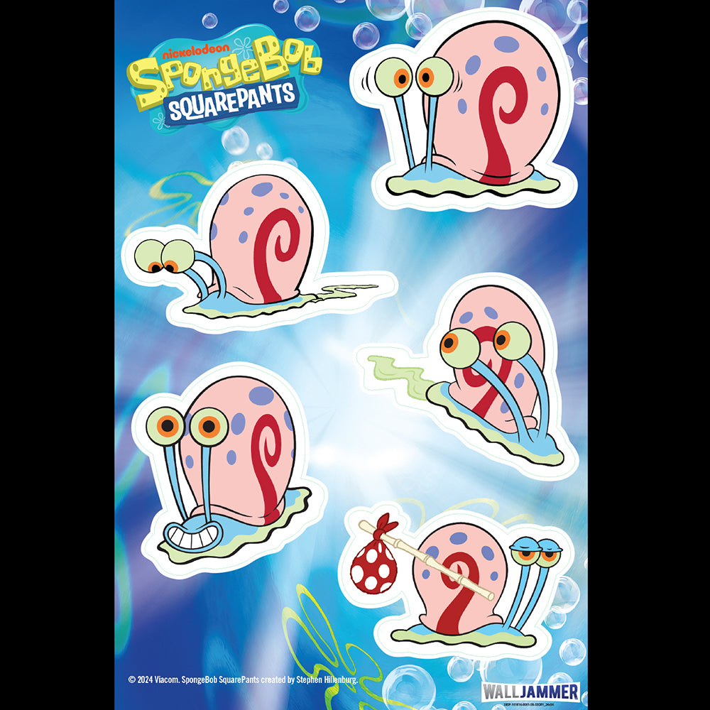 Spongebob Squarepants Gary Wall Decals