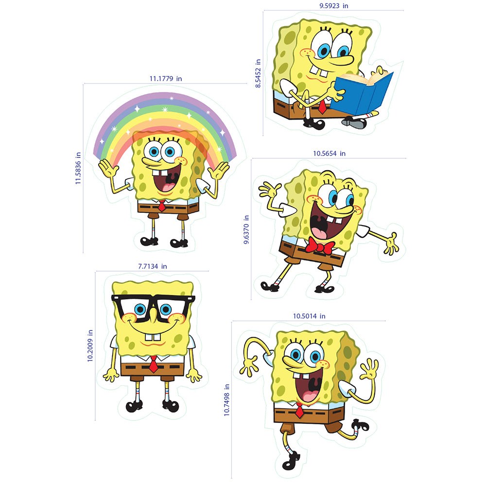 Spongebob Squarepants Wandabziehbilder
