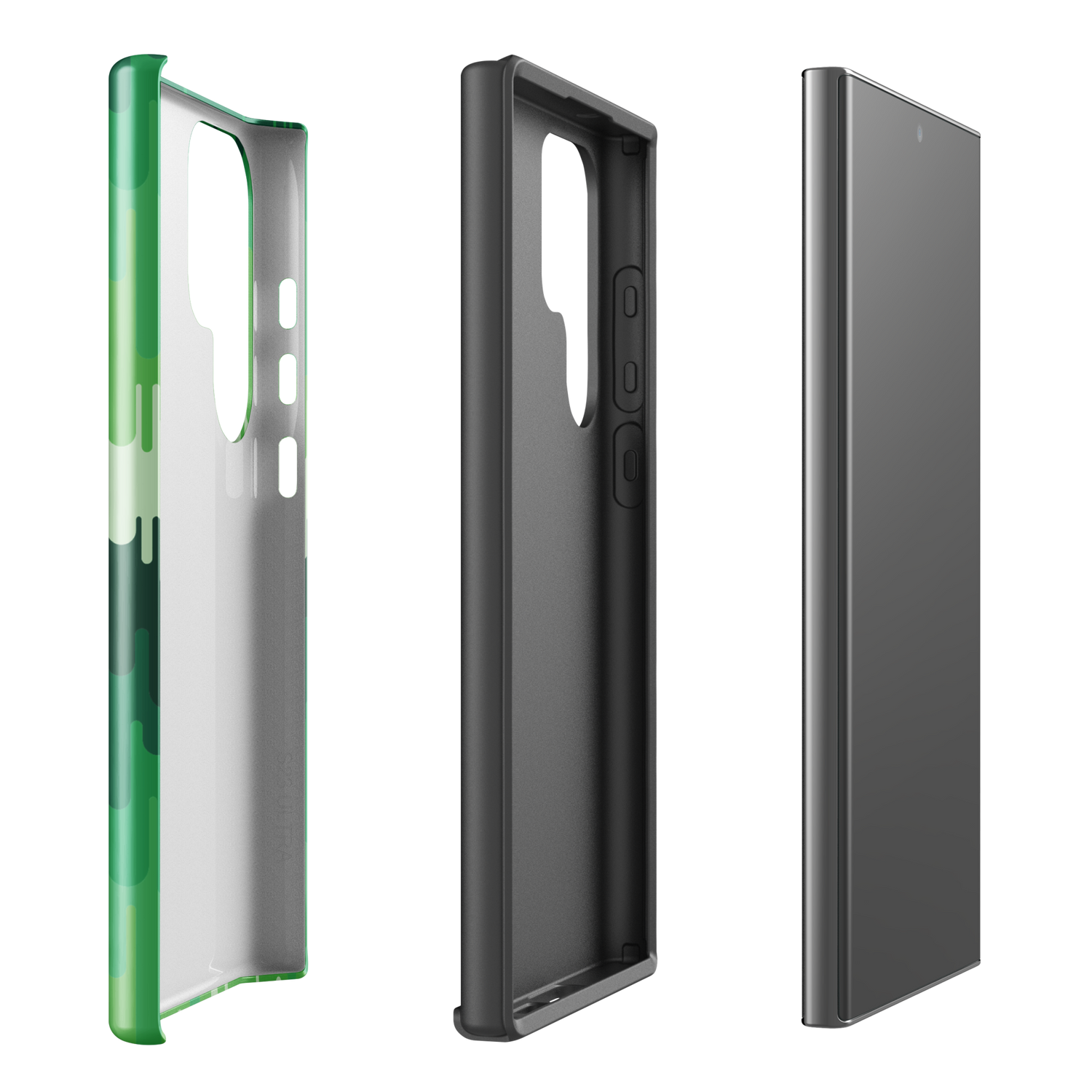 Slime Ombre Green Tough Phone Case - Samsung - Paramount Shop