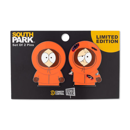 South Park Juego de alfileres de Kenny y Kenny muerto