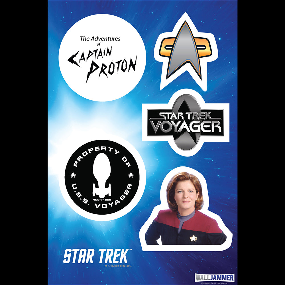 Star Trek: Voyager Wandabziehbilder
