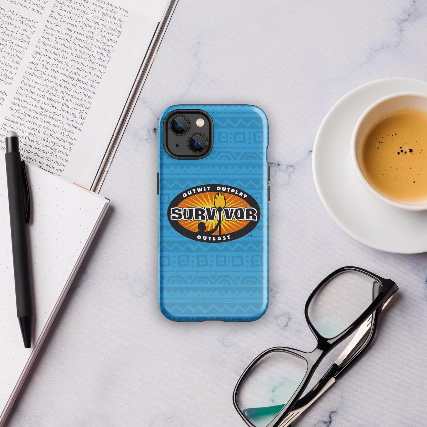 Survivor Logo Funda resistente para iPhone