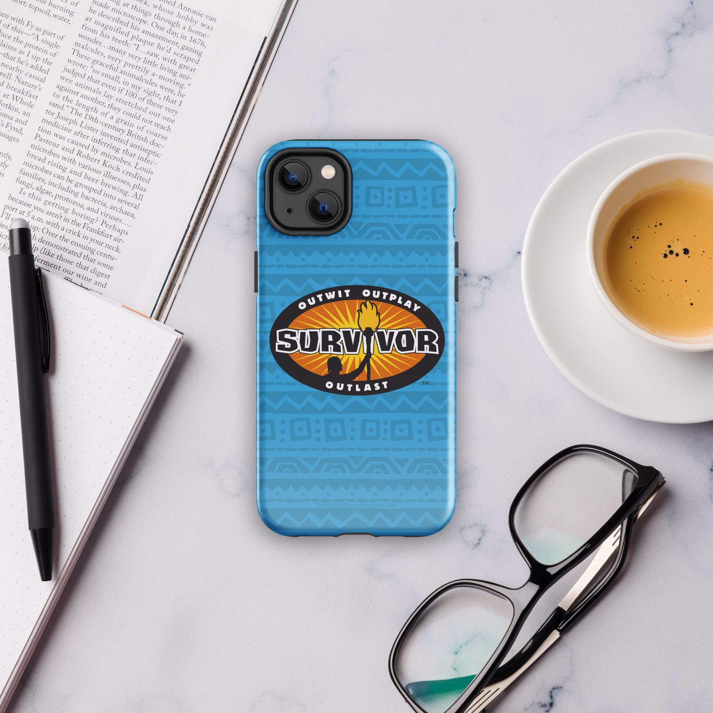 Survivor Logo Funda resistente para iPhone