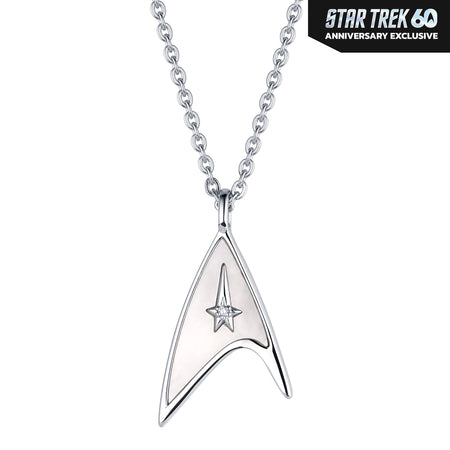 Star Trek X RockLove 60th Anniversary Diamond Necklace
