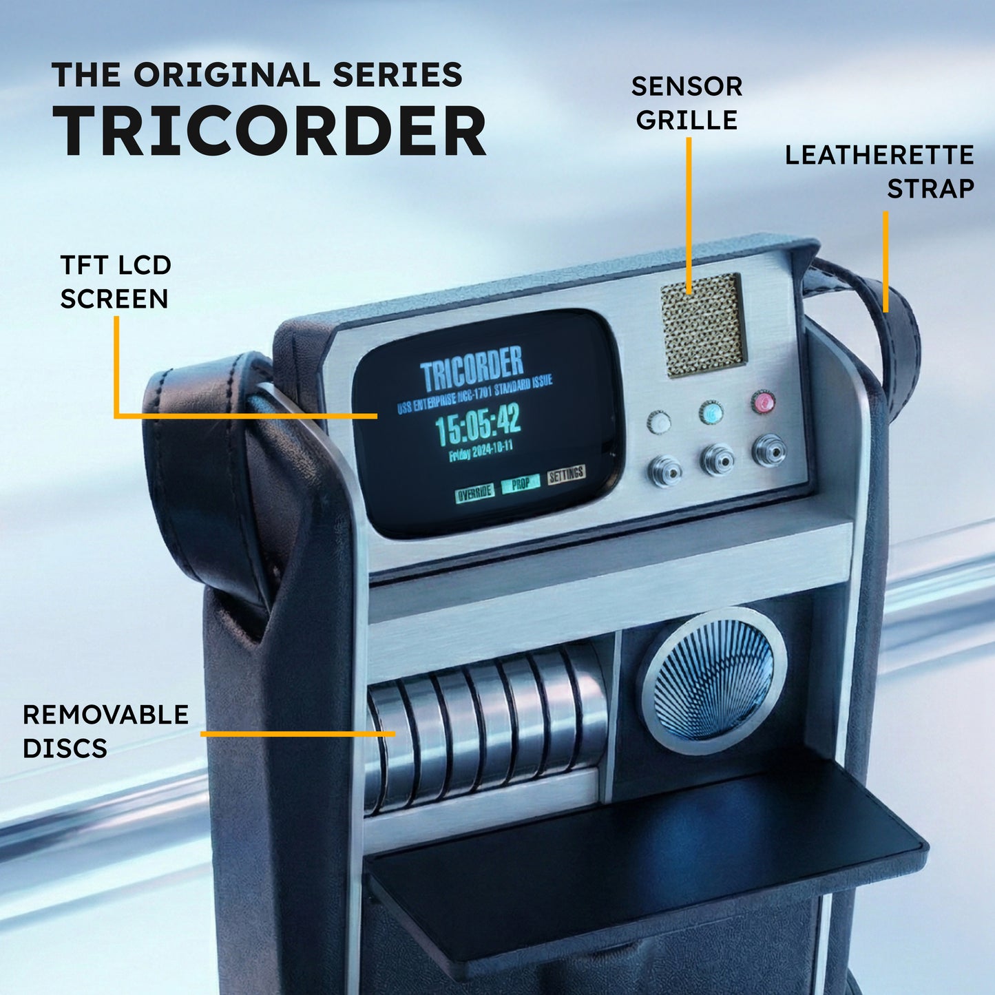 Star Trek: The Original Series Tricorder-Requisite Replik