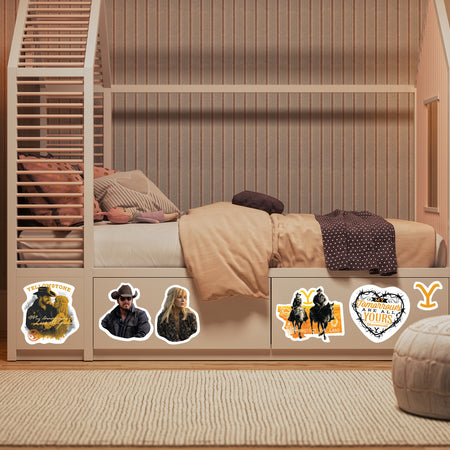 Yellowstone Rip & Beth Wall Decals
