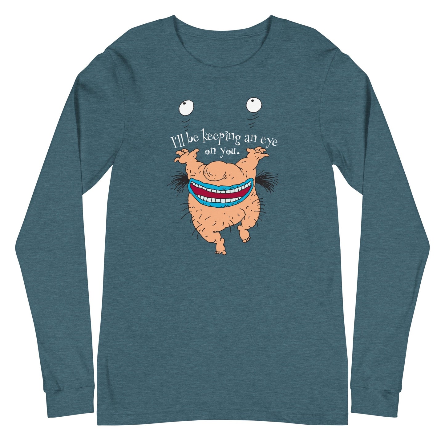 Aaahh!!! Real Monsters Krumm Eye on You Unisex Long Sleeve T - Shirt - Paramount Shop