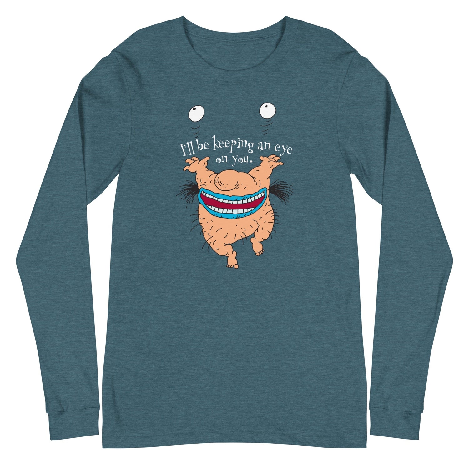 Aaahh!!! Real Monsters Krumm Eye on You Unisex Long Sleeve T - Shirt - Paramount Shop
