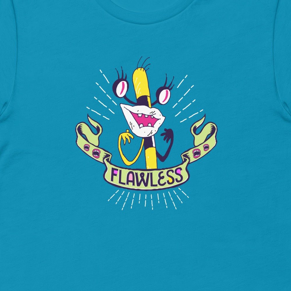 Aaahh!!! Real Monsters Oblina Flawless Adult Short Sleeve T - Shirt - Paramount Shop