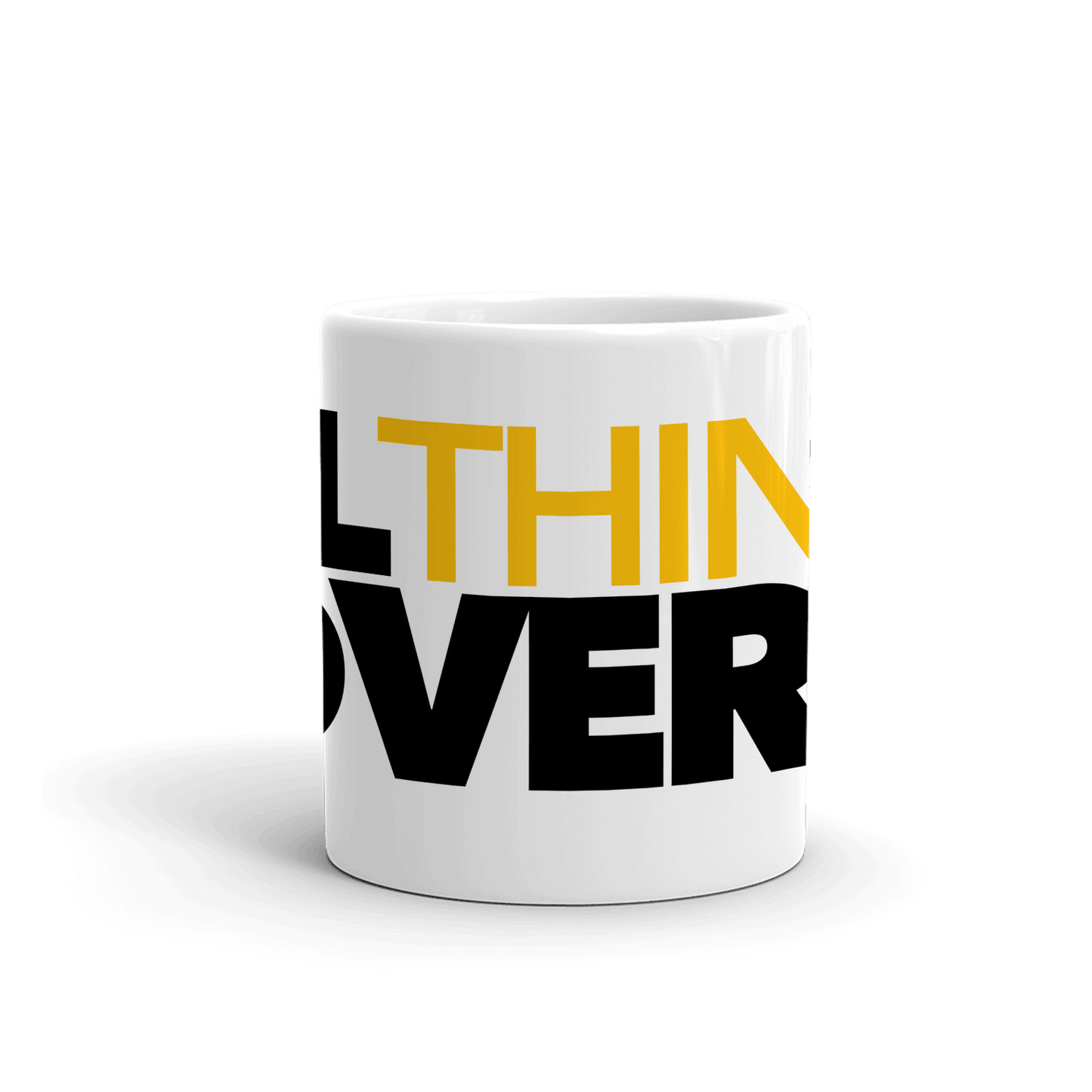 All Things Covered Podcast Logo White Mug - Paramount Shop