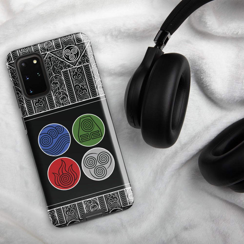 Avatar: The Last Airbender Water Eart Fire Air Samsung Case - Paramount Shop