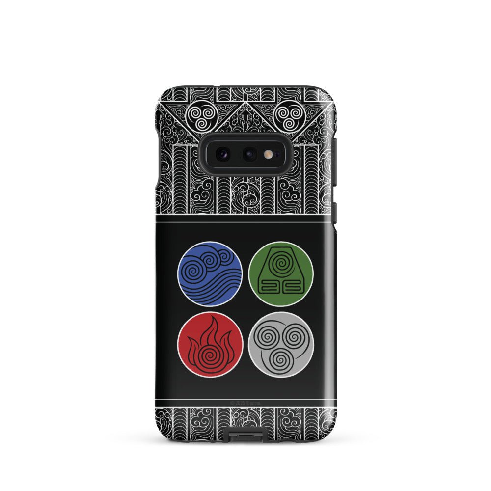 Avatar: The Last Airbender Water Eart Fire Air Samsung Case - Paramount Shop