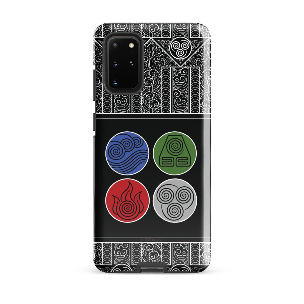 Avatar: The Last Airbender Water Eart Fire Air Samsung Case - Paramount Shop