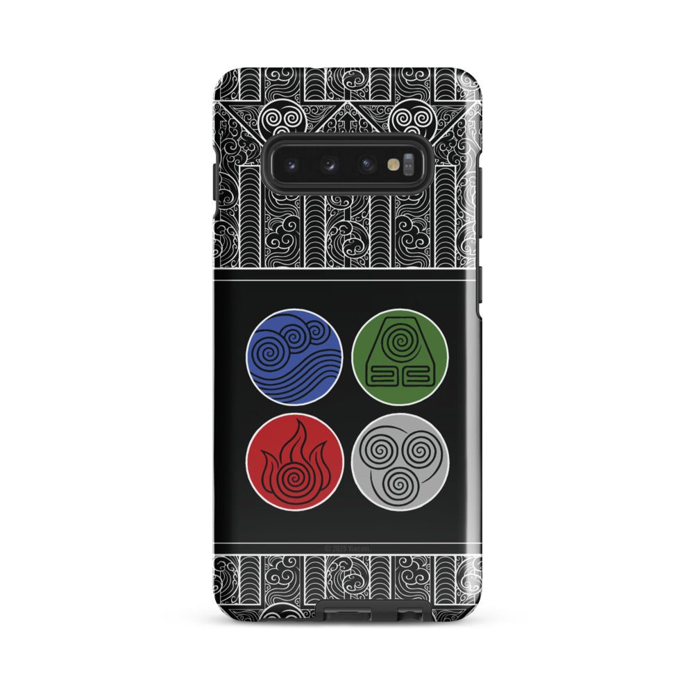 Avatar: The Last Airbender Water Eart Fire Air Samsung Case - Paramount Shop