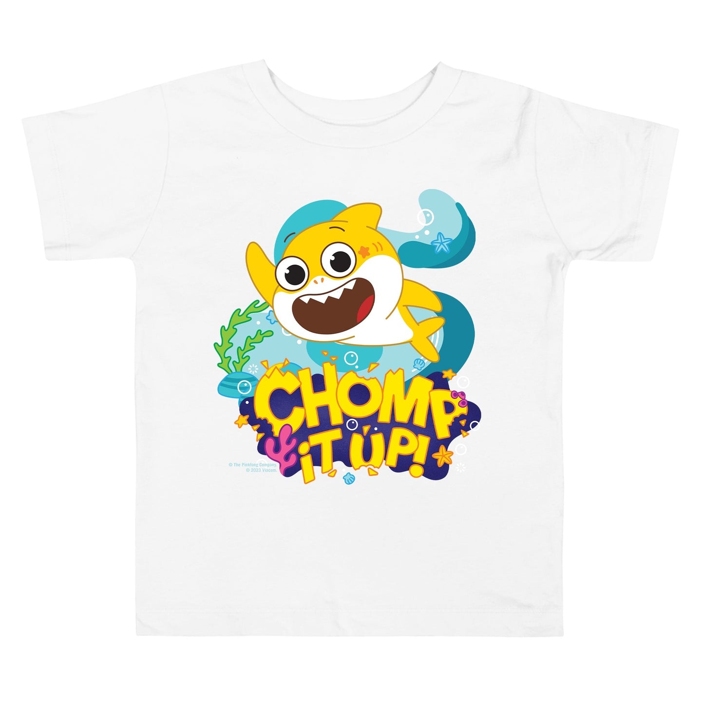 Baby Shark's Big Show Personalized Toddler Short Sleeve T - Shirt - Paramount Shop