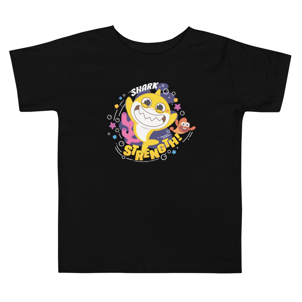 Baby Shark's Big Show Shark Strength Toddler Short Sleeve T - Shirt - Paramount Shop