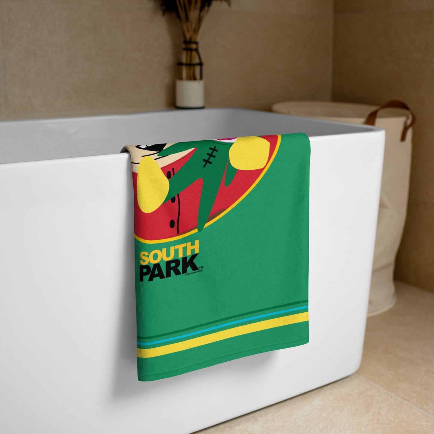 South Park Beach Towel Cartman & Clyde Why Are You So Cool?