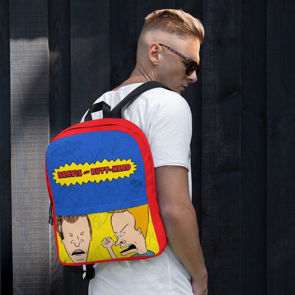 Beavis and Butt - Head Logo Premium Backpack - Paramount Shop
