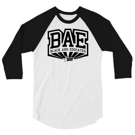 BET BAE Unisex 3/4 Sleeve Raglan Shirt - Paramount Shop