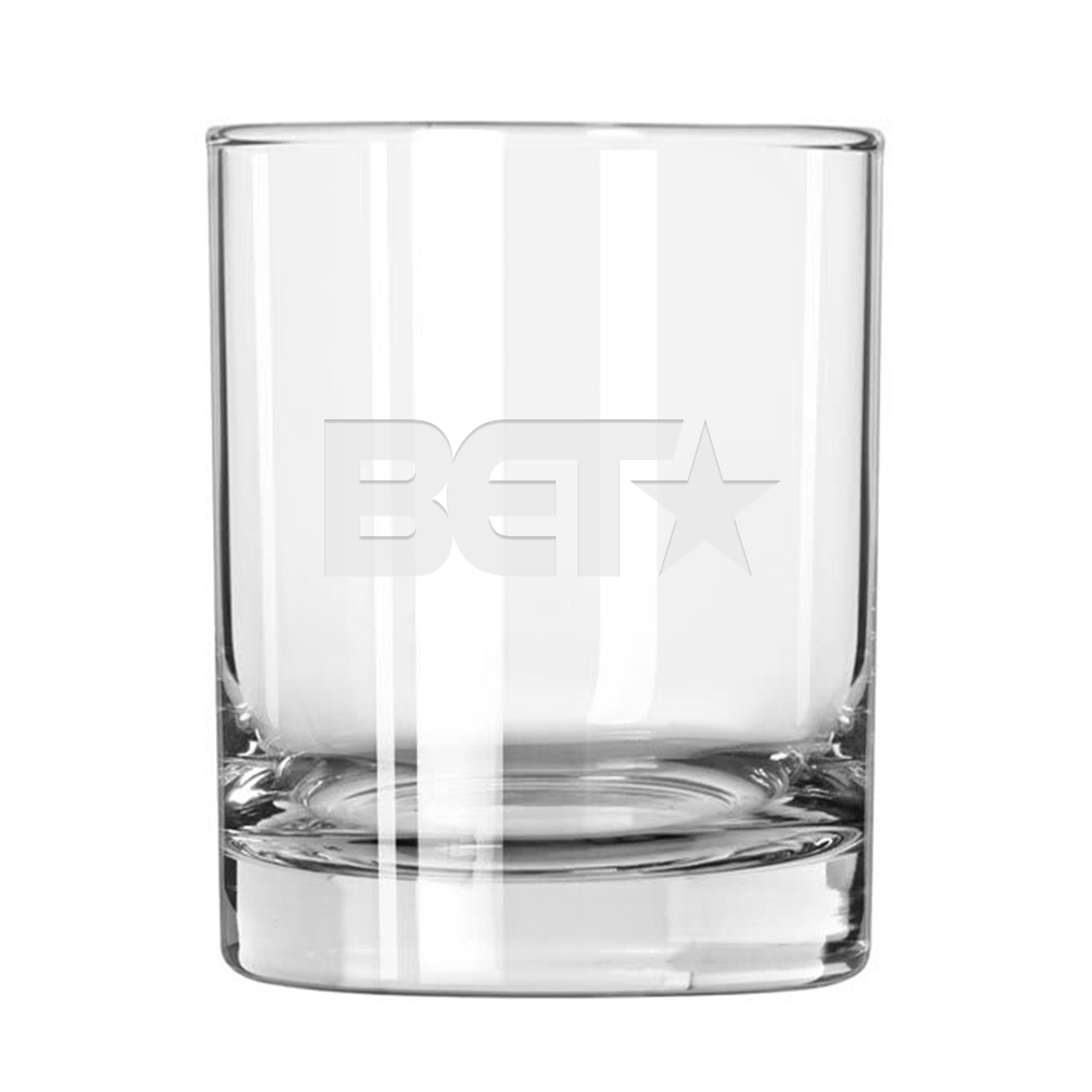 BET Black Is In The Name Laser Engraved Rocks Glass - Paramount Shop