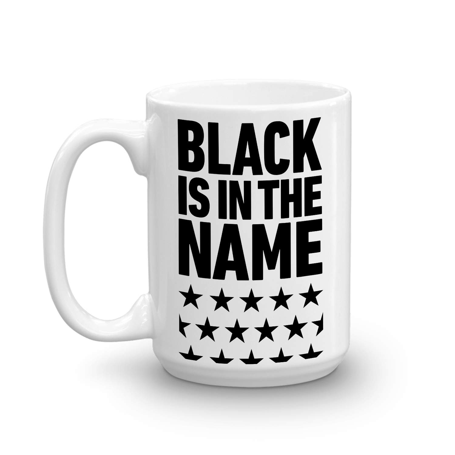 BET Black Is In The Name White Mug - Paramount Shop