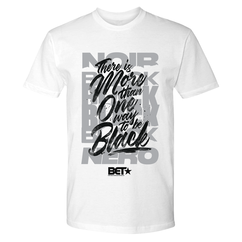 BET More Than One Way Adult Short Sleeve T - Shirt - Paramount Shop