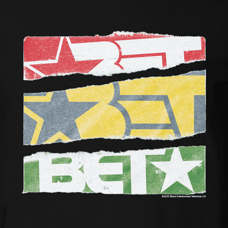 BET Retro Logo Adult Short Sleeve T - Shirt - Paramount Shop