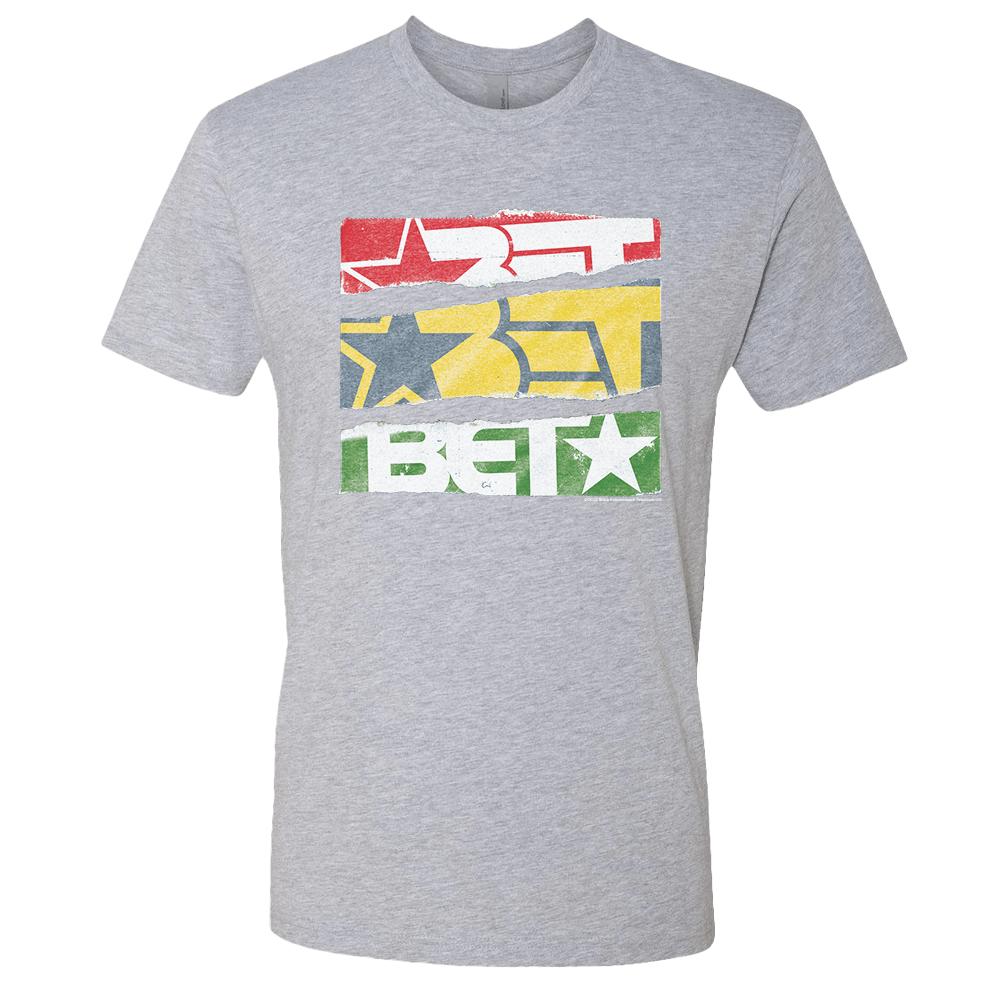 BET Retro Logo Adult Short Sleeve T - Shirt - Paramount Shop