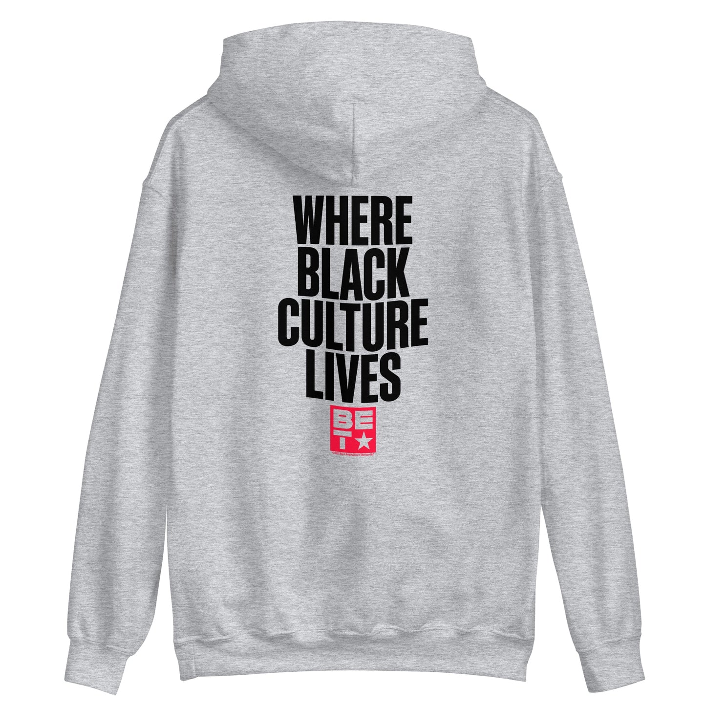 BET Where Black Culture Lives Hooded Sweatshirt - Paramount Shop